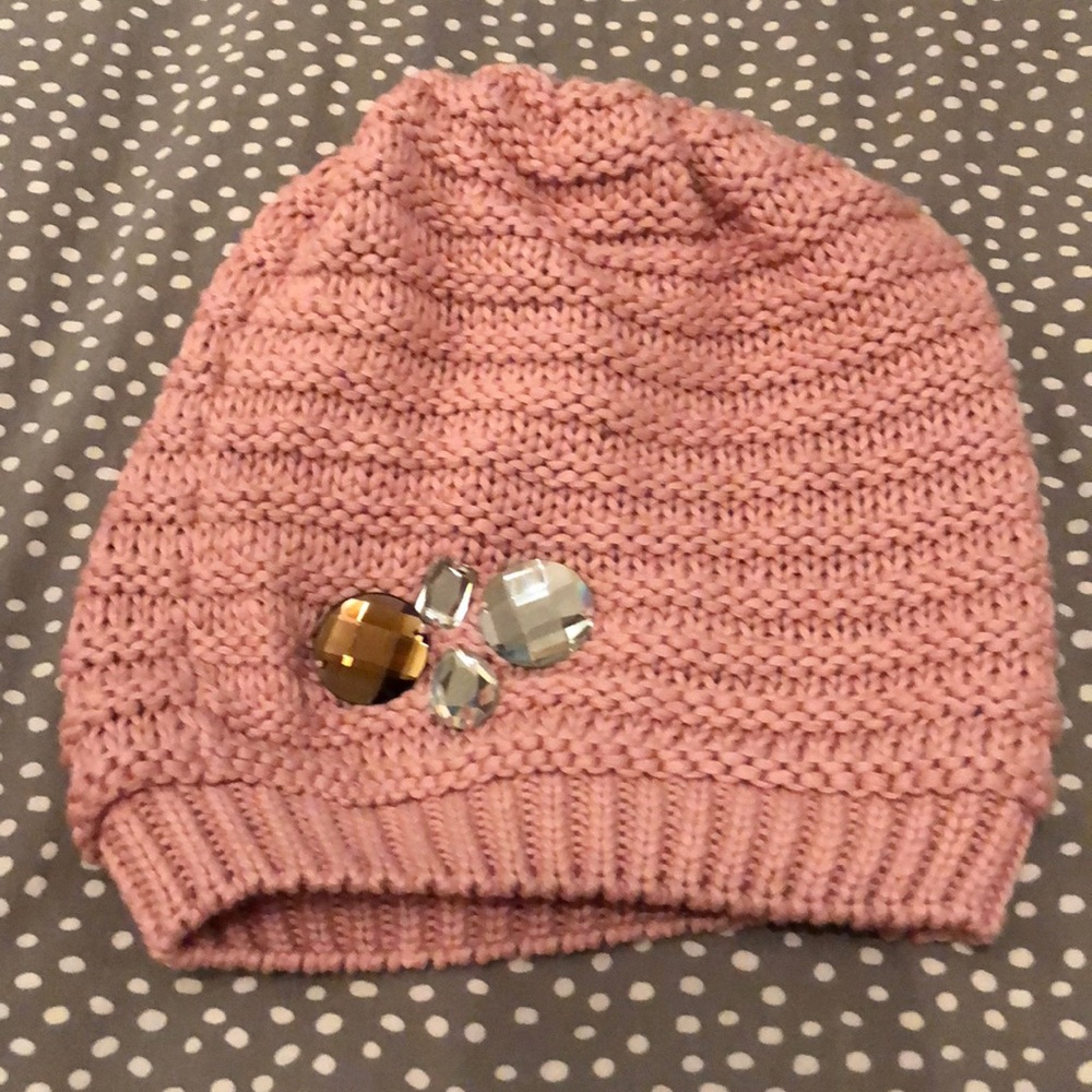 Pink Knit Hat